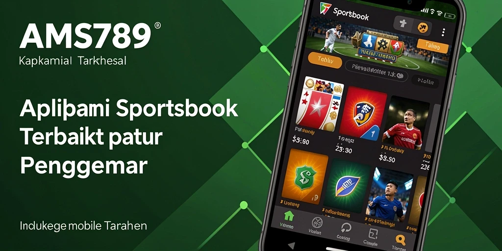 Screenshot gameplay AMS789 yang menampilkan fitur taruhan olahraga.