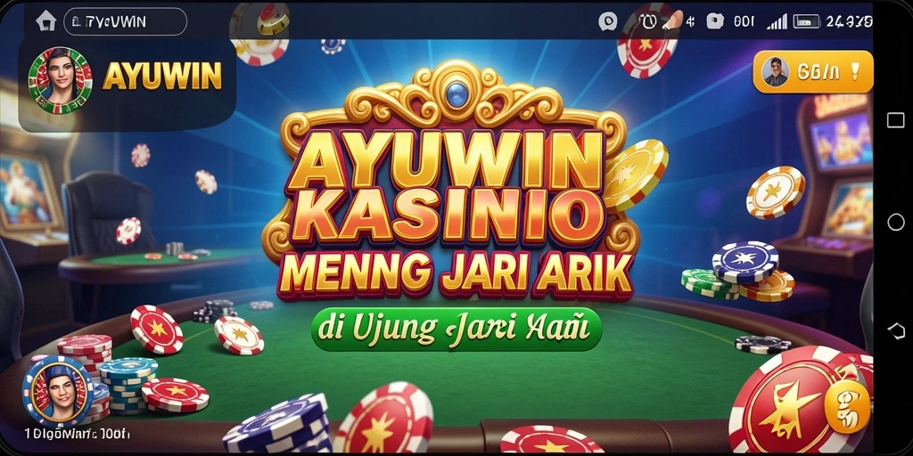 Tangkapan layar AYUWIN menunjukkan gameplay Kasino yang seru dan mendebarkan.