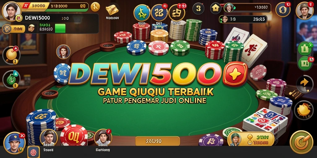 Tampilan gameplay menarik dari DEWI5000 dengan suasana QiuQiu.