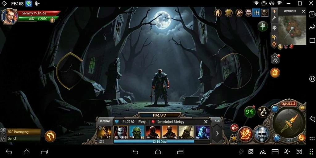 Tampilan seram dari gameplay FB168 yang menegangkan dan penuh ketidakpastian.