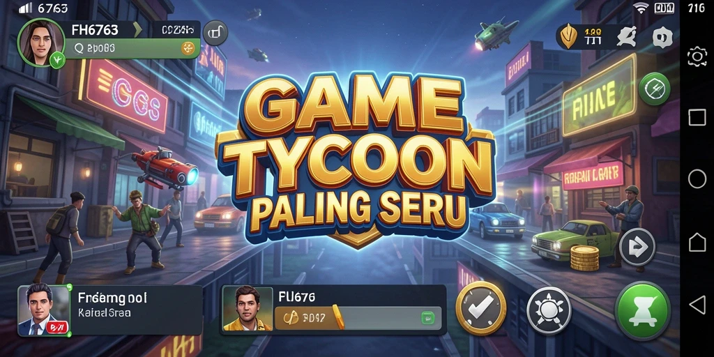 Tampilan utama gameplay FH6767 yang seru dan menarik.