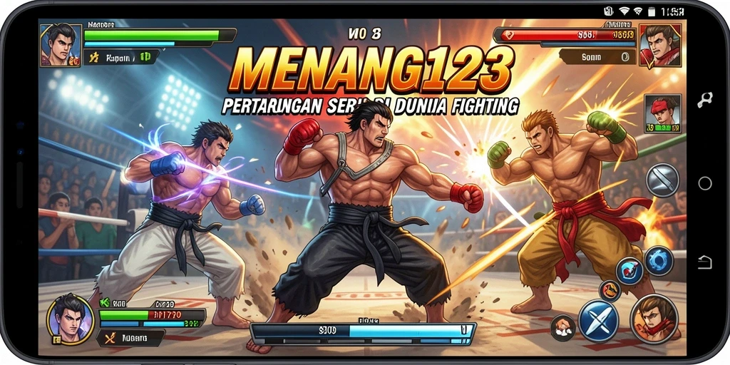 Tampilkan gameplay MENANG123 yang mendebarkan dengan aksi pertarungan seru.