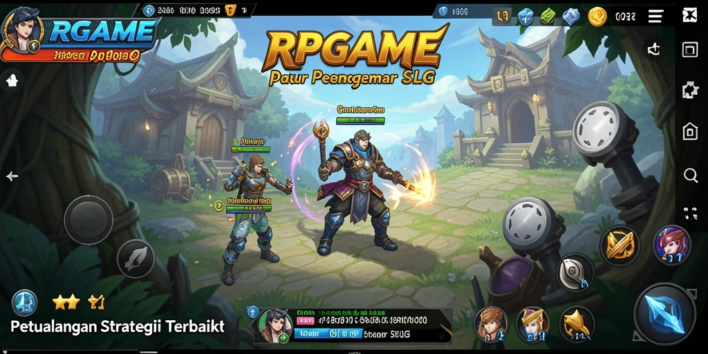 Tampilan gameplay RPGAME yang penuh strategi dan aksi.
