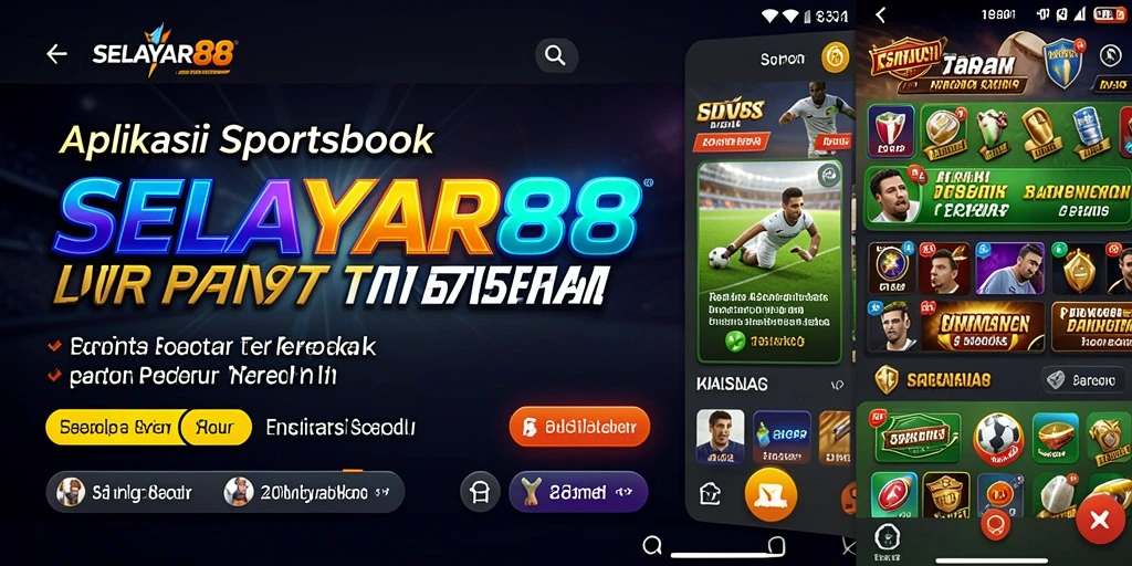 Tampilan antarmuka SELAYAR88 untuk taruhan olahraga yang menarik.